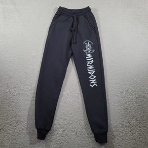 Myrmidons Pants Mens‎ Small Black Soldiers Golf Company 2nd BN INF Sweatpants